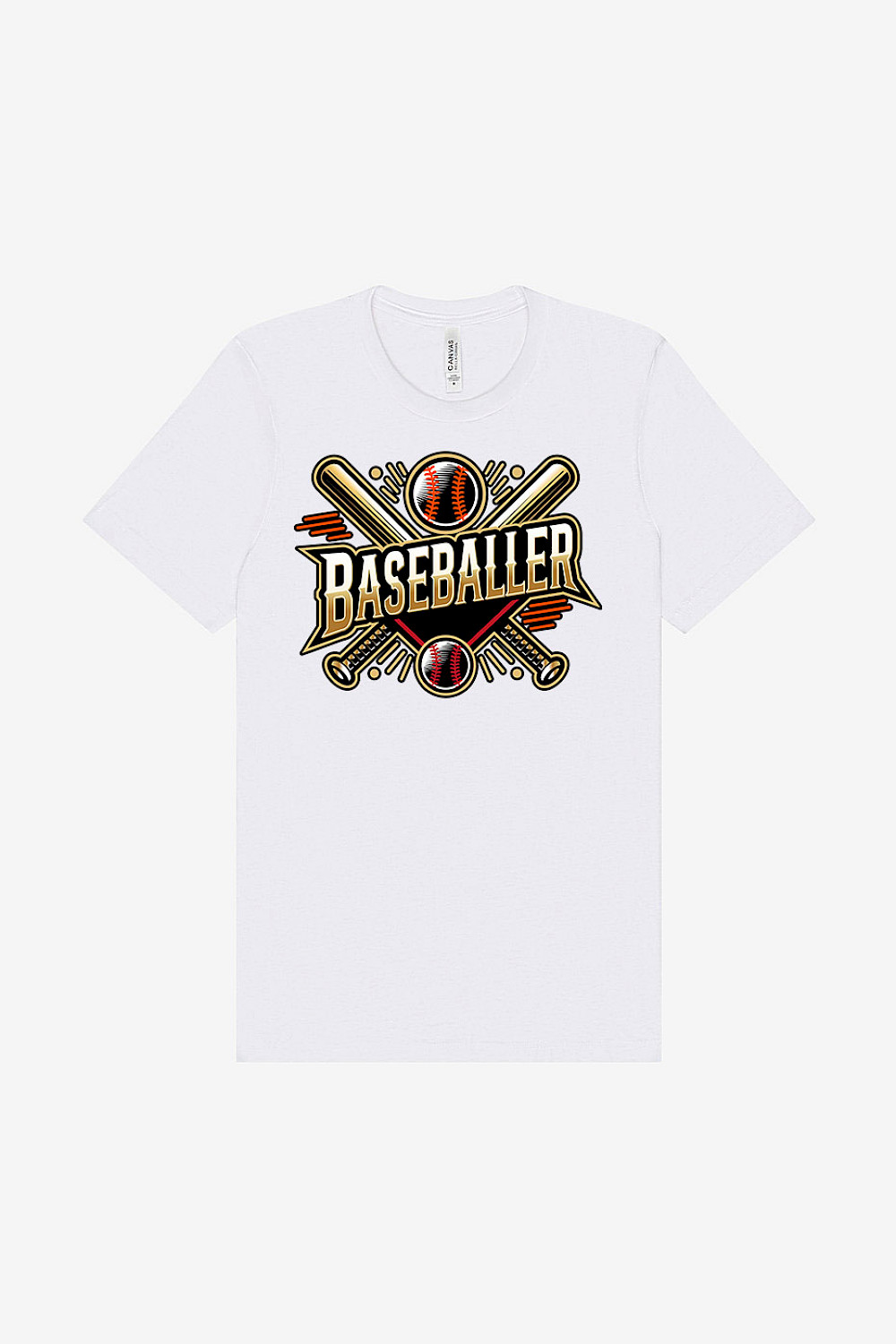 Unisex Jersey Short Sleeve Tee - Baseballer (Cross)