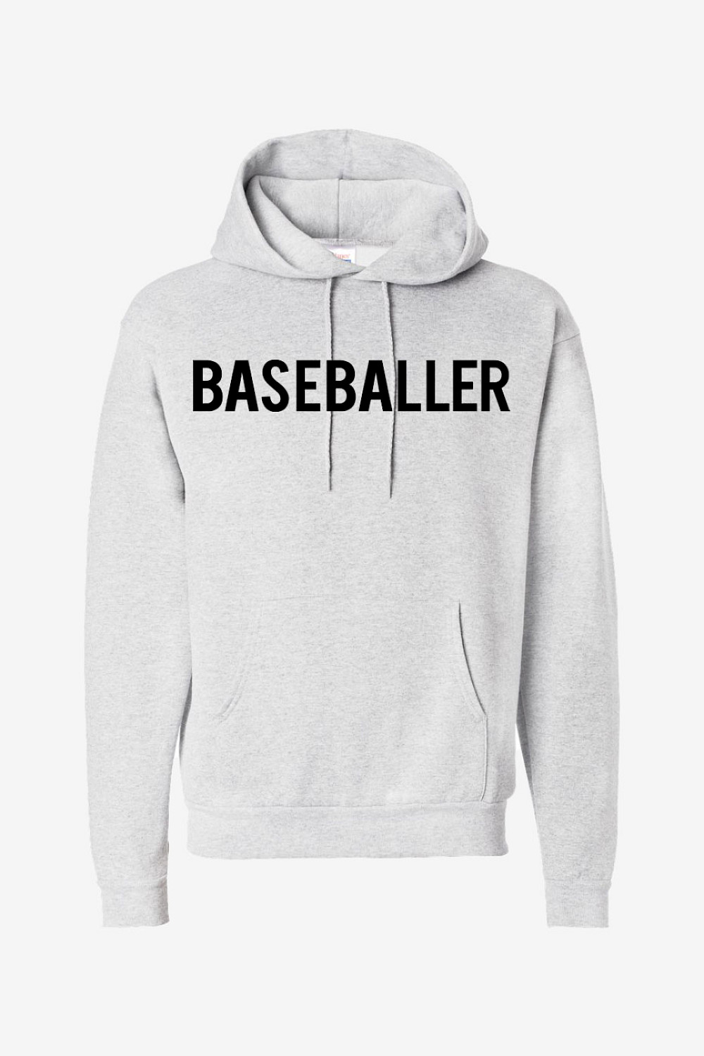 Adult Unisex EcoSmart Hooded Sweatshirt - Baseballer (Text)